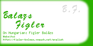 balazs figler business card